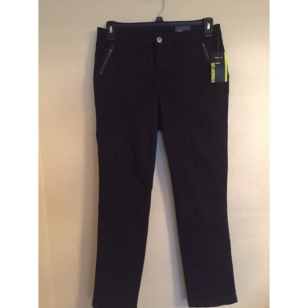 Straight leg pants